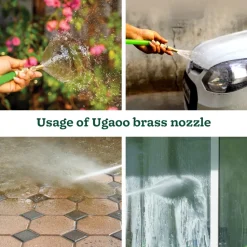 High Pressure Water Spray Brass Nozzle