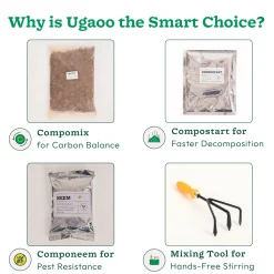 Home Compost Bin Kit - 20 Liter