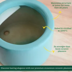 Lilac Stories Bowl Ceramic Planter