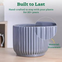 Phoenix Ceramic Pot (9.5 Inch Diameter)