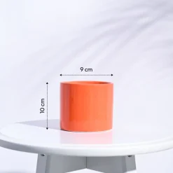 Pipe Ceramic Pot (3.8 Inch Diameter)