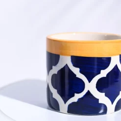 Pipe Ceramic Pot (3.8 Inch Diameter)