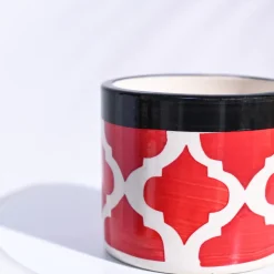 Pipe Ceramic Pot (3.8 Inch Diameter)