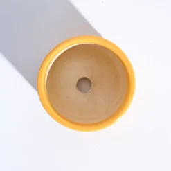 Pipe Ceramic Pot (3.8 Inch Diameter)