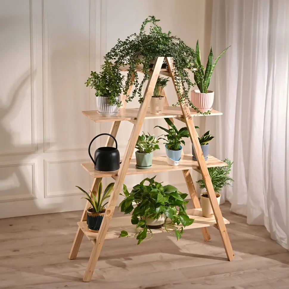 Pyramid Wooden Stand