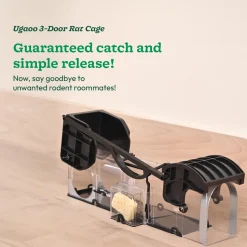 Rat & Mouse Trap Cage – 3 Door