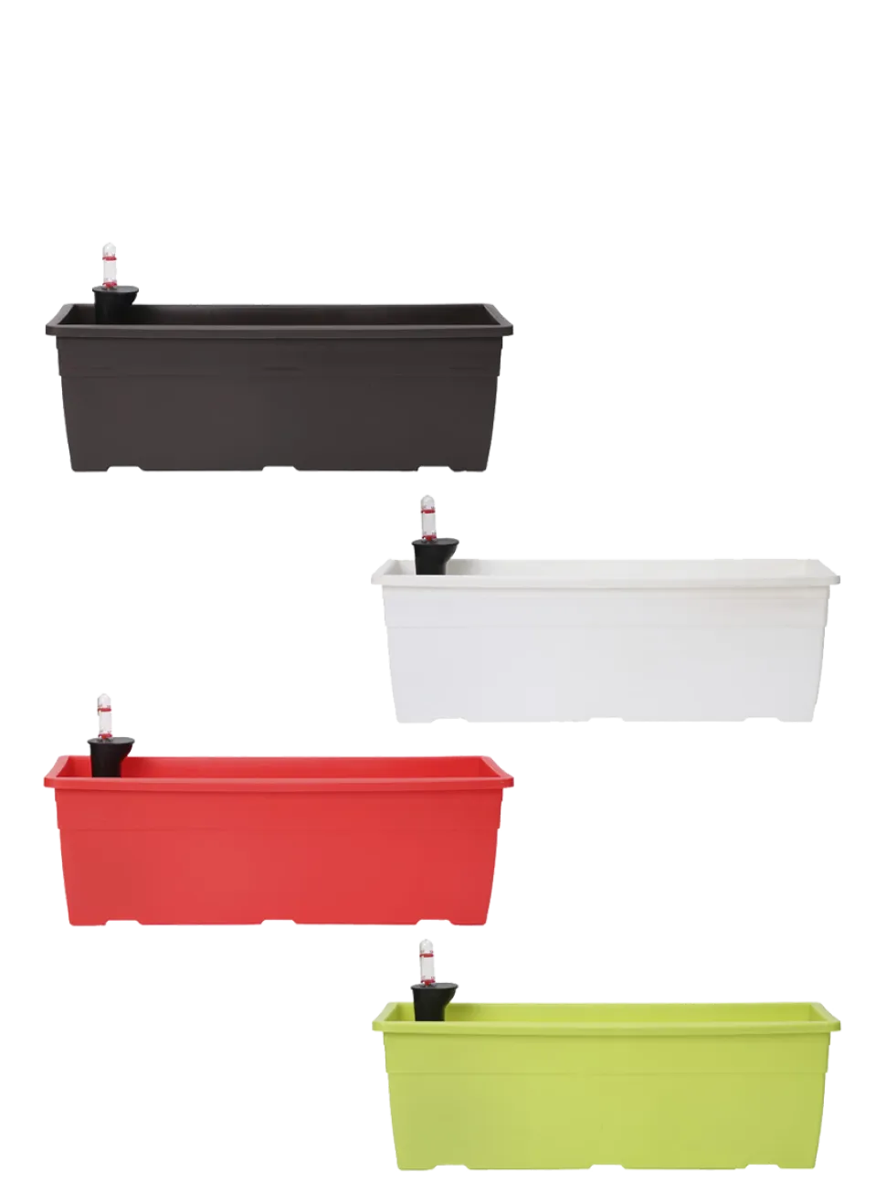 Reca 40 Multicolour Self Watering Planter - Set of 4
