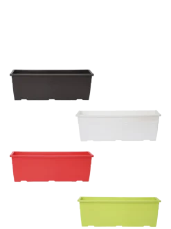 Reca 40 Multicolour Window Planter - Set of 4