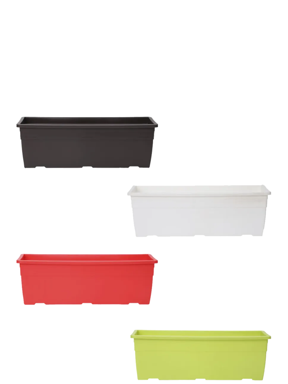 Reca 40 Multicolour Window Planter - Set of 4
