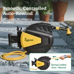 Retractable Garden Hose Reel