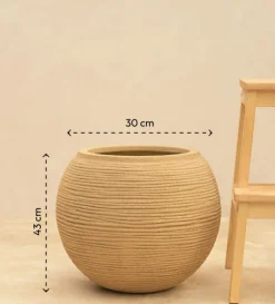Rib Bowl Planter