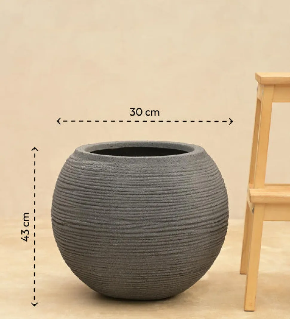Rib Bowl Planter