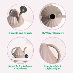 Ripples Watering Can for Plants - 5 Litre