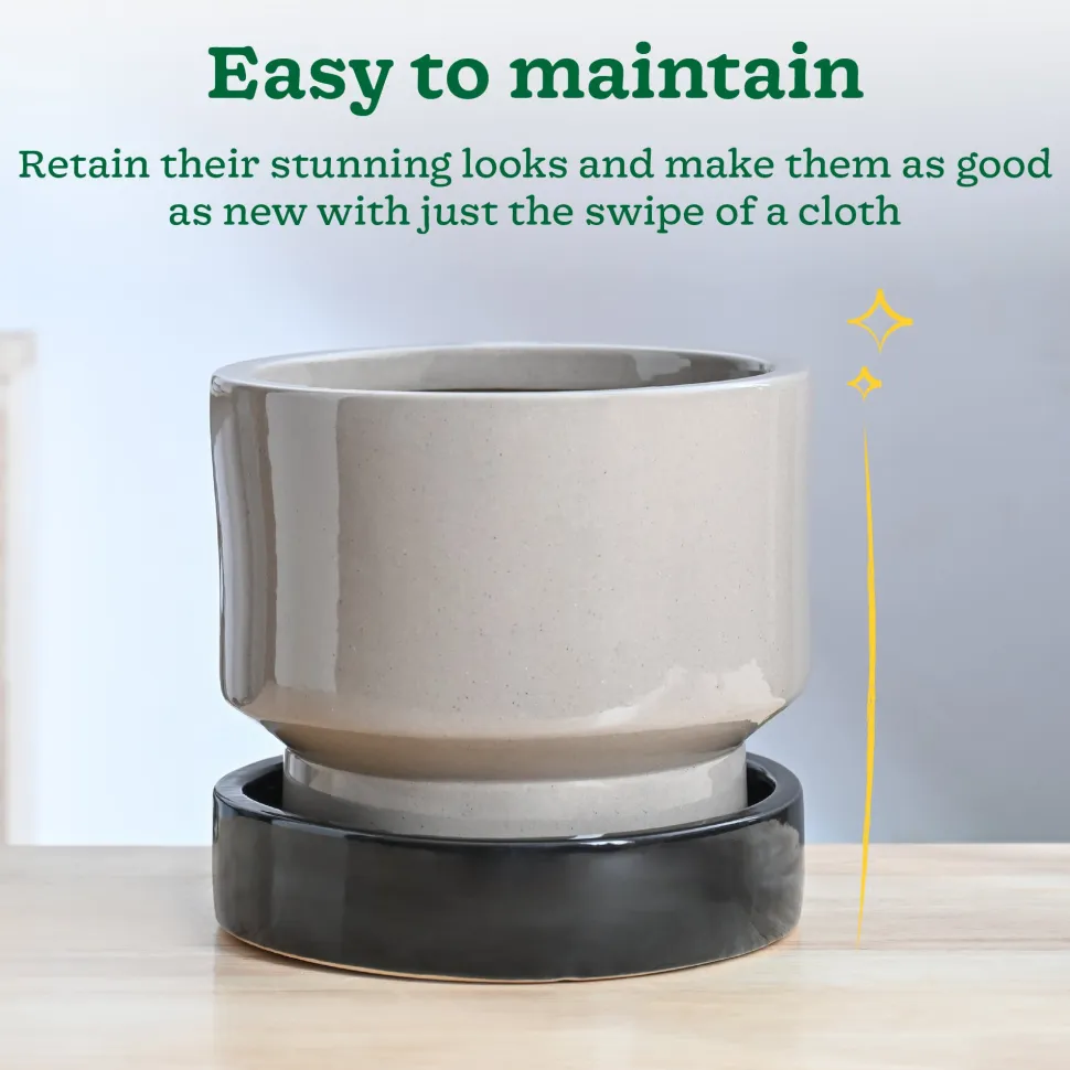 Soothing Rains Ceramic Planters