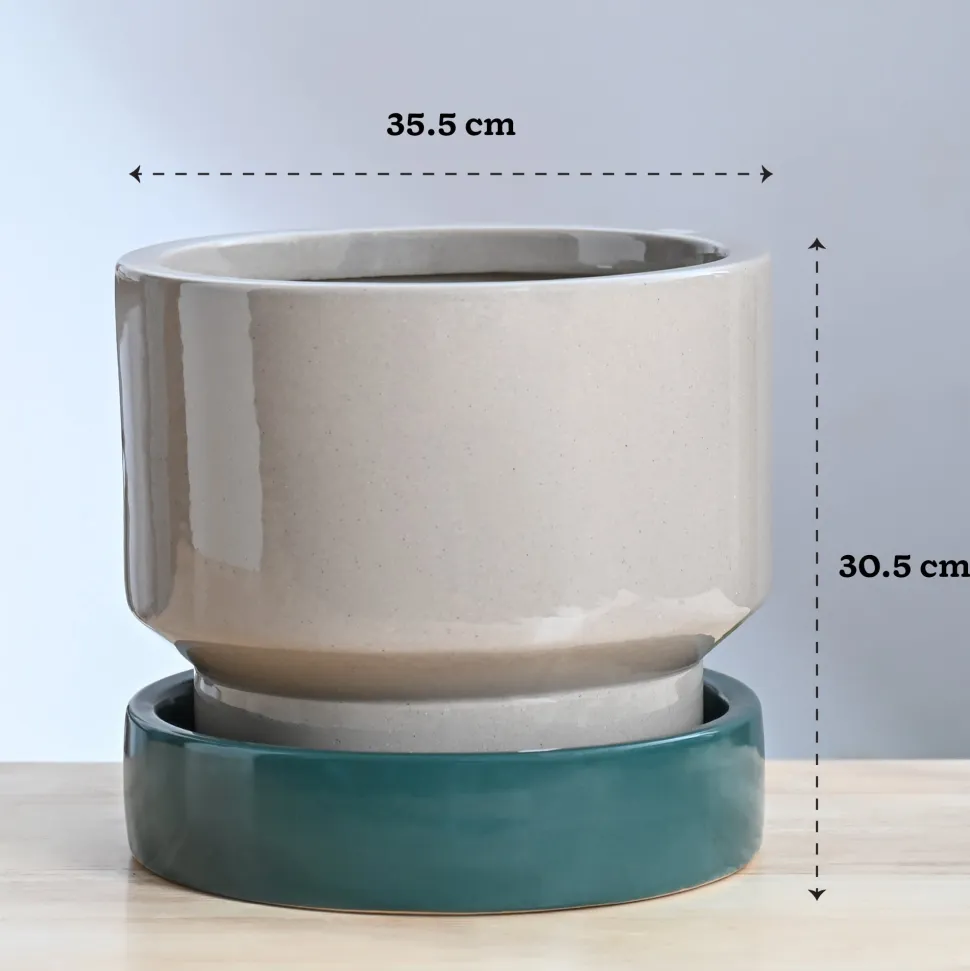 Soothing Rains Ceramic Planters