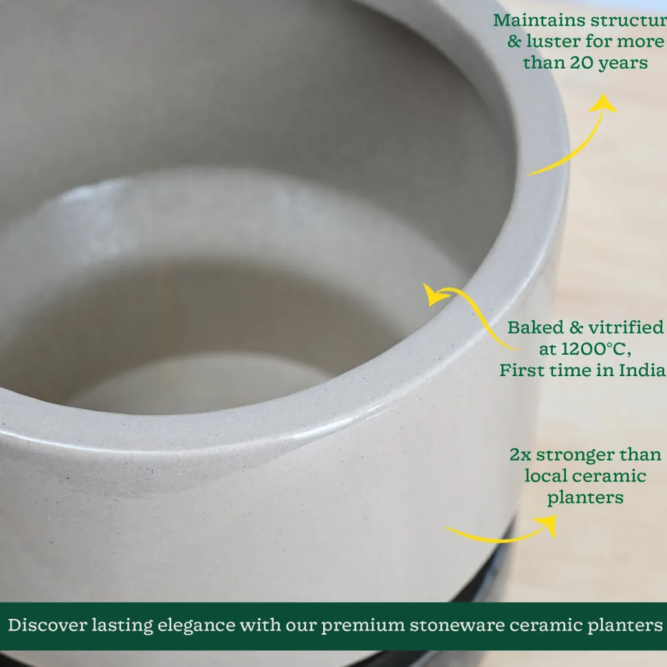 Soothing Rains Ceramic Planters