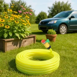 Super Braided Green Water Hose PVC Pipe