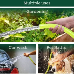 Super Braided Green Water Hose PVC Pipe