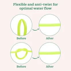 Super Braided Green Water Hose PVC Pipe