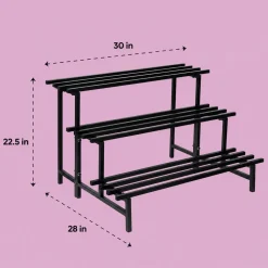 3-Tier Elevate Metal Plant Stand