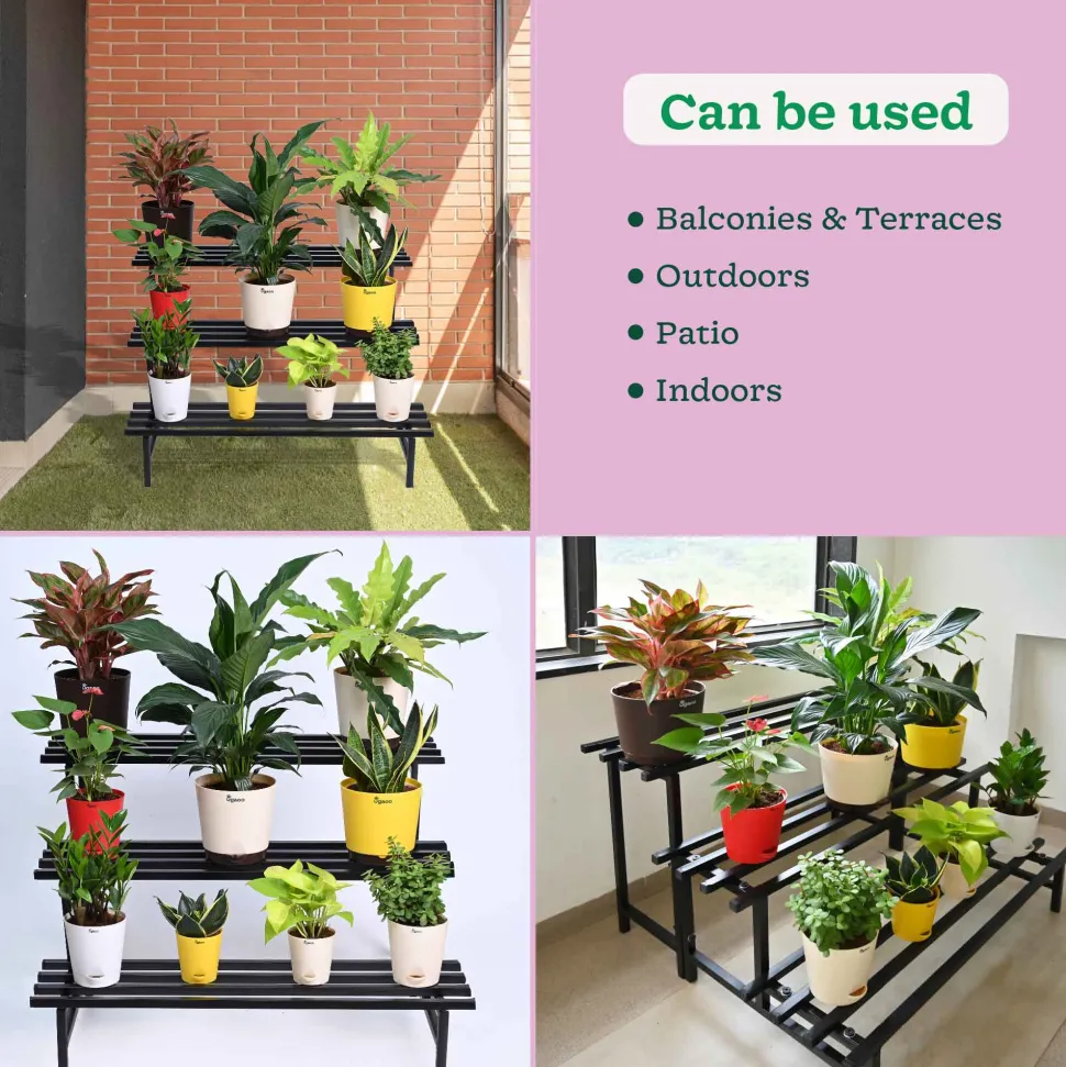 3-Tier Elevate Metal Plant Stand