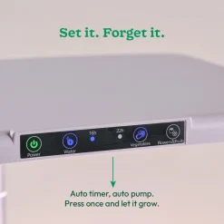 3-Tier Hydroponic Growing System with LED Grow Light