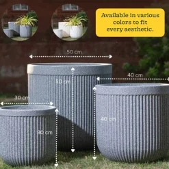 Tokyo Round Planter