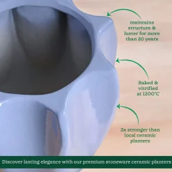 Tranquil Tales Ceramic Planter