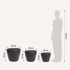 Tunis Planter- Set of 3