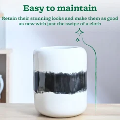 Twilight Clouds Ceramic Planter