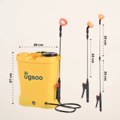 Ugaoo Agriculture Knapsack Spray Pump - 16 Ltr