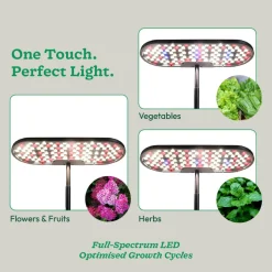 Ugaoo Smart Indoor Hydroponic Planter with LED Grow Light