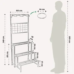 Verdant Metal Plant Stand