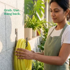 Wall Mounted Hose Holder