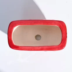 Watermelon Ceramic Planter (5.5 Inch Width)