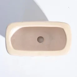 Watermelon Ceramic Planter (5.5 Inch Width)