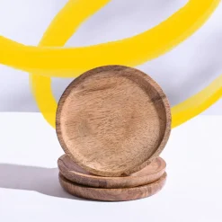 Wooden Plant Tray - Set of 3