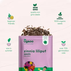 Zinnia Lilliput Mix Seeds